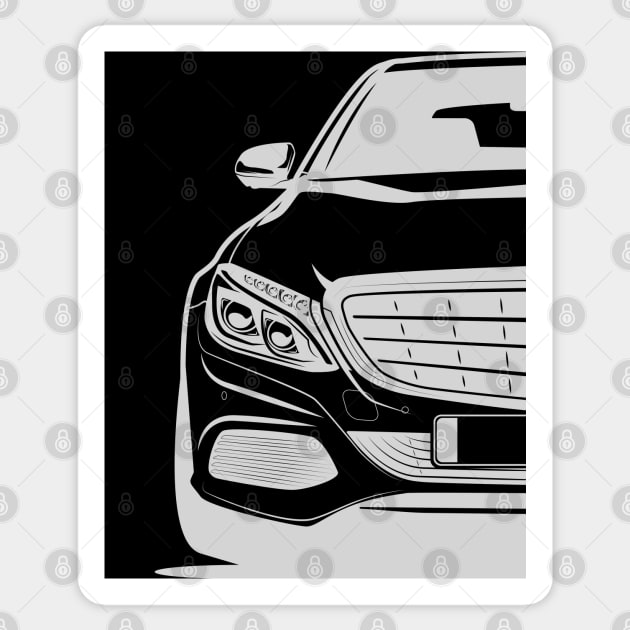 C Class 2015 W205 Sticker by BlueRoller